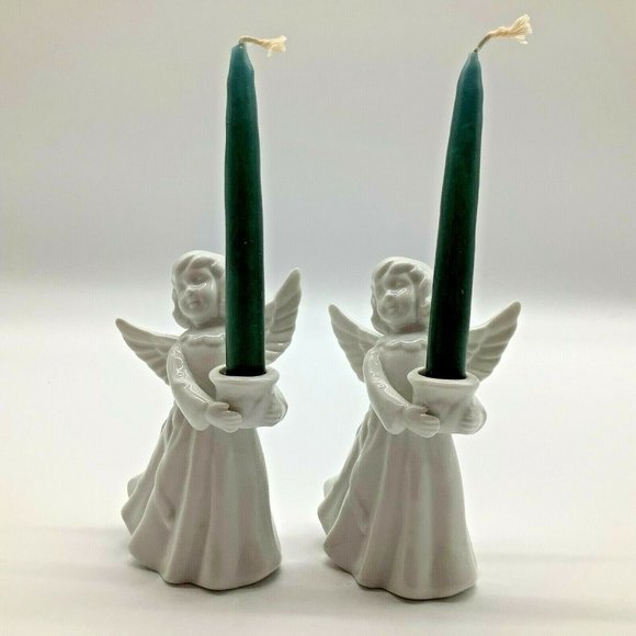 Angel Candleholders, Made in Japan - Picture 7 of 7